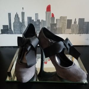 Women's Metaphor Platform Heels Gray Size 9